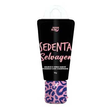 Sedenta Selvagem Vibrador Líquido Comestível 18g Pepper Blend - PB561