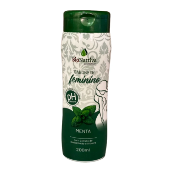 Sabonete Feminino menta 200ml Bio Nattiva - 9810