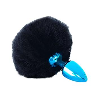 Plug Azul Pompom Escuro HARD - HA115