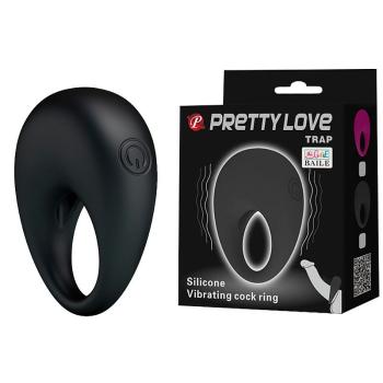 Anel Peniano com Vibração Trap Pretty Love – 1200