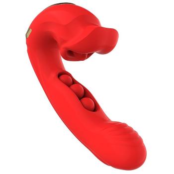 Vibrador Ponto G e Clitóris Efeito Oral SI - 9605