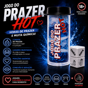 Jogo Do Prazer Hot (2 Dados) Jogo Sensual - DA2100