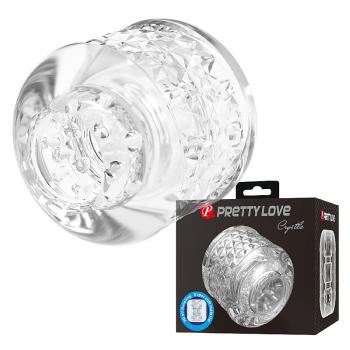 Mini Masturbador Vazado Egg Pretty Love Textura Realista – 9227