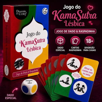 Raspadinha Kamasutra Lesbica Jogo Sensual - JK1300