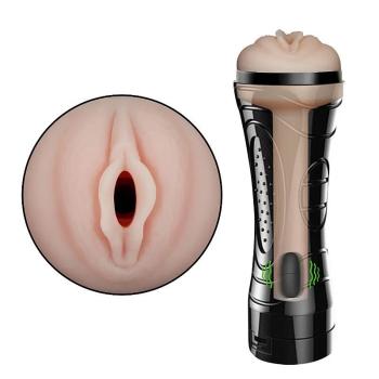 Masturbador Masculino Cyberskin Vagina C/ Vibro - 7578