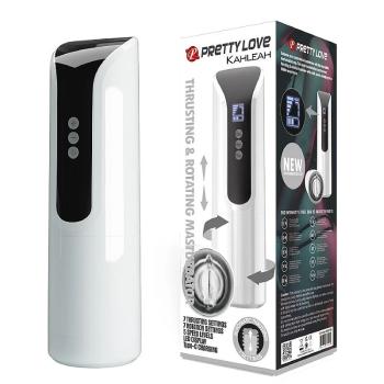 Masturbador Masculino Lanterna Rotativo Vai e Vem 19 Funções USB - 4008