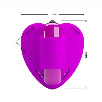 Vibrador de Calcinha Heartbeat 10 Vibrações Pretty Love - 7595
