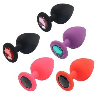 Plug Anal De Silicone P - 7202