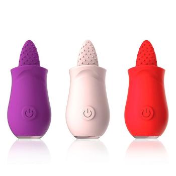 Rosa Estimuladora Clitóris Com Lingua - 7499