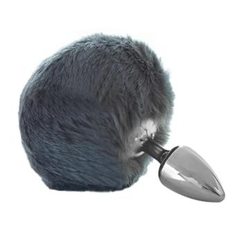 Plug Cromado Pompom Médio Hard - Ha115