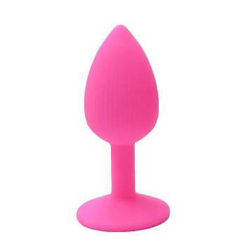 Plug Anal em Silicone Tamanho P - 7,2 x 2,8 cm - 8934