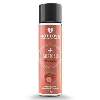 + Gostoso Gel Beijável 18g Morango Hot Love - 23272