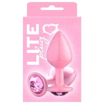 Plug Anal Rosa Com Pedra Rosa M Sexy Fantasy - 263