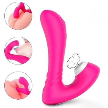 Vibrador Sugador De Clitóris C/ Pulsação Pink - 6723