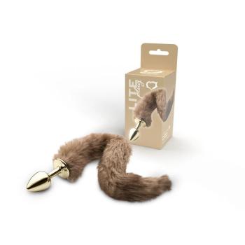 Plug Anal Dourado Com Rabo Normal P Sexy Fantasy - 266