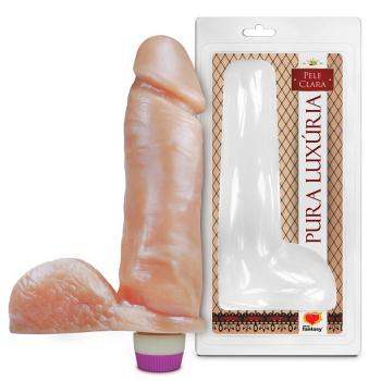 Pênis C/escroto e Vibro 20,5 x 4,7cm Sexy Fantasy - PC031