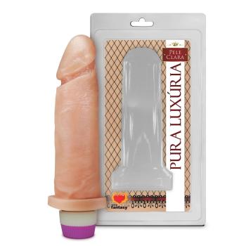 Penis Macio C/vibro 18,0 x 4,5cm Sexy Fantasy - PC014