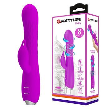 Vibrador Ponto G Rotativo Molly Pretty Love - 6193