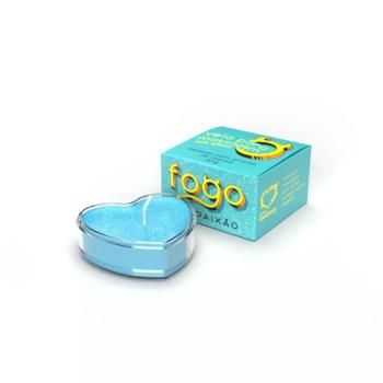 Fogo da Paixão Vela Beijável Menta 20g C/ Glitter Sexy Fantasy - 6007