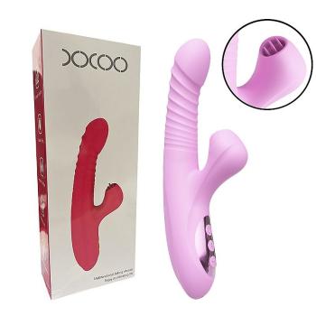 Vibrador Ponto G com Língua e Aquecimento SI - 4252