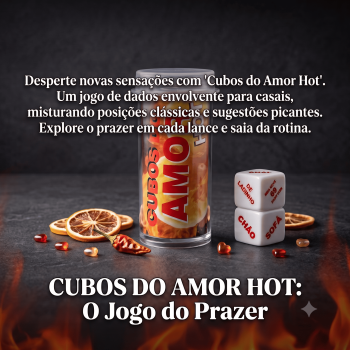 Cubos Do Amor Hot (2 Dados) Jogo Sensual - DA4200