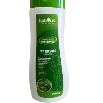 Sabonete Liquido Íntimo 200ml - Kaktus - 27 Ervas