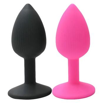 Plug Anal em Silicone Tamanho M – 8,3 x 3,4 cm - 8935