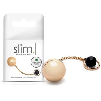 Pingente Preto Bola Slim Sexy Fantasy - Mt041
