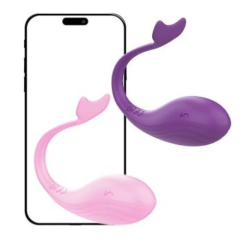 Bullet Whale App Bluetooth 9 Vibrações SI - 9262