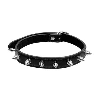 Coleira Bondage Choker com Pinos SI - 8070