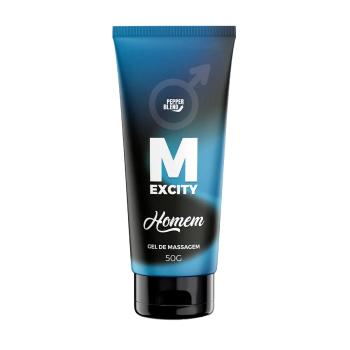 M Excity Masculino Gel de Massagem Comestível 50g Pepper Blend - PB314