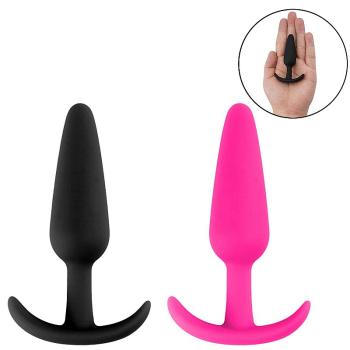 Plug Anal Cônico em Silicone 12,5x3,2 cm - 8626