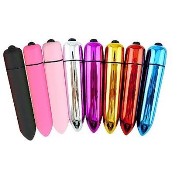 Bullet Vibrador de Clitóris Cápsula Aveludado- 6572