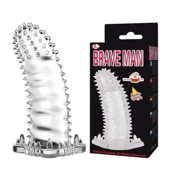 Capa Peniana C/ Textura Brave Man - 6624