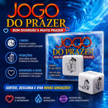 Jogo Do Prazer Hétero Branco Jogo Sensual - DA1100