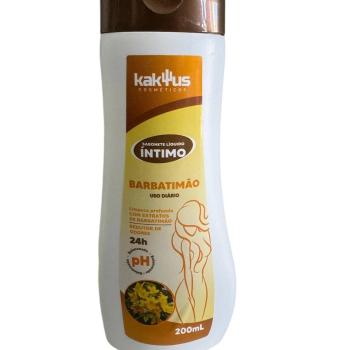 Sabonete Liquido Íntimo 200ml - Kaktus - Barbatimão