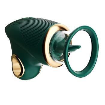 Vibrador Pistola com Sucção e Língua SI - 9944
