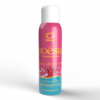Desodorante Íntimo Poésie Bala de Goma 150Ml Sexy Fantasy - AE006
