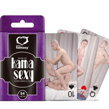Baralho Erótico Gay 54 Cartas Sexy Fantasy - Br021