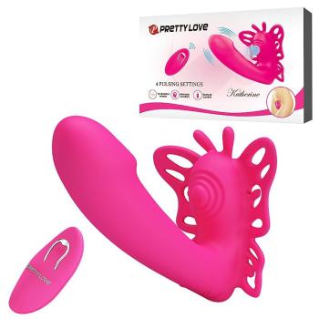 Vibrador Ponto G e Clitóris Kantherine Pretty Love - 6950