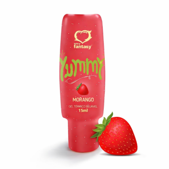 Gel Termico Yummy Morango 15ml Sexy Fantasy - 41290