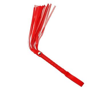 Chicote de Luxo Bondage Vermelho 35cm SI - 8294