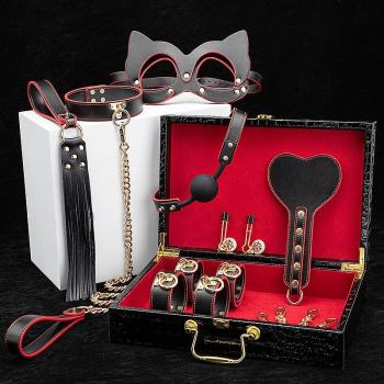 Kit Maleta Sado de Luxo com 8 ítens - 8110