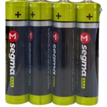 Pilhas AAA Power UP 4un Segma - SEG02