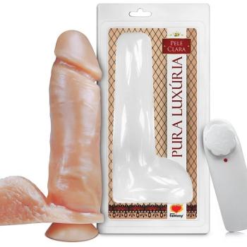 Penis C/escroto e Vibro 20,5 x 4,7cm Sexy Fantasy - PV030