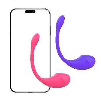 Vibrador Bullet Deli Silicone 9 Modos - Controle APP - 8321