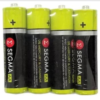 Pilhas AA Power UP 4un Segma - SEG01
