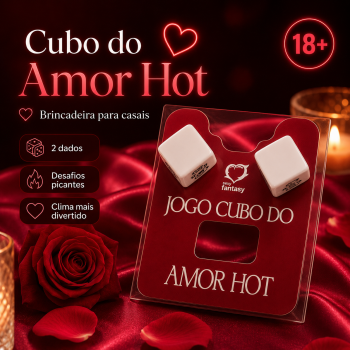 Dado Jogo do Prazer Hot C/02un Sexy Fantasy - Br005