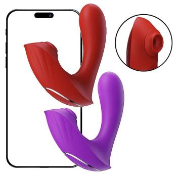 Vibrador Ponto G/Clitóris Pulsação 9 Modos - Controle APP Longa Distância - 8732