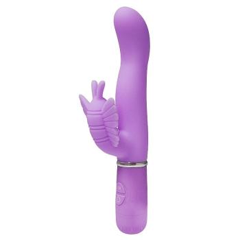 Vibrador Ponto G Borboleta 30V 22cm Aphrodisia - 5185